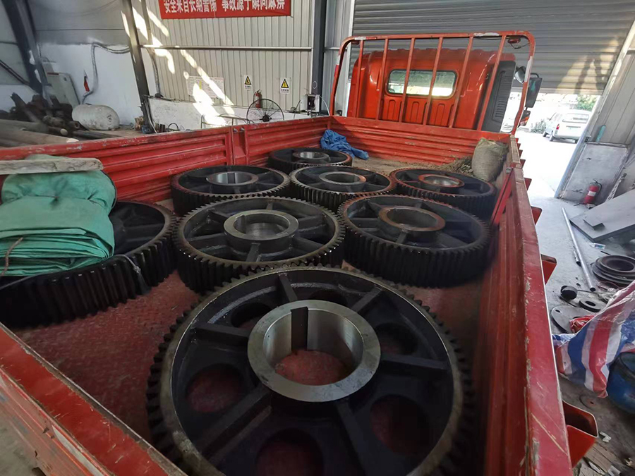  冲床大齿轮发货